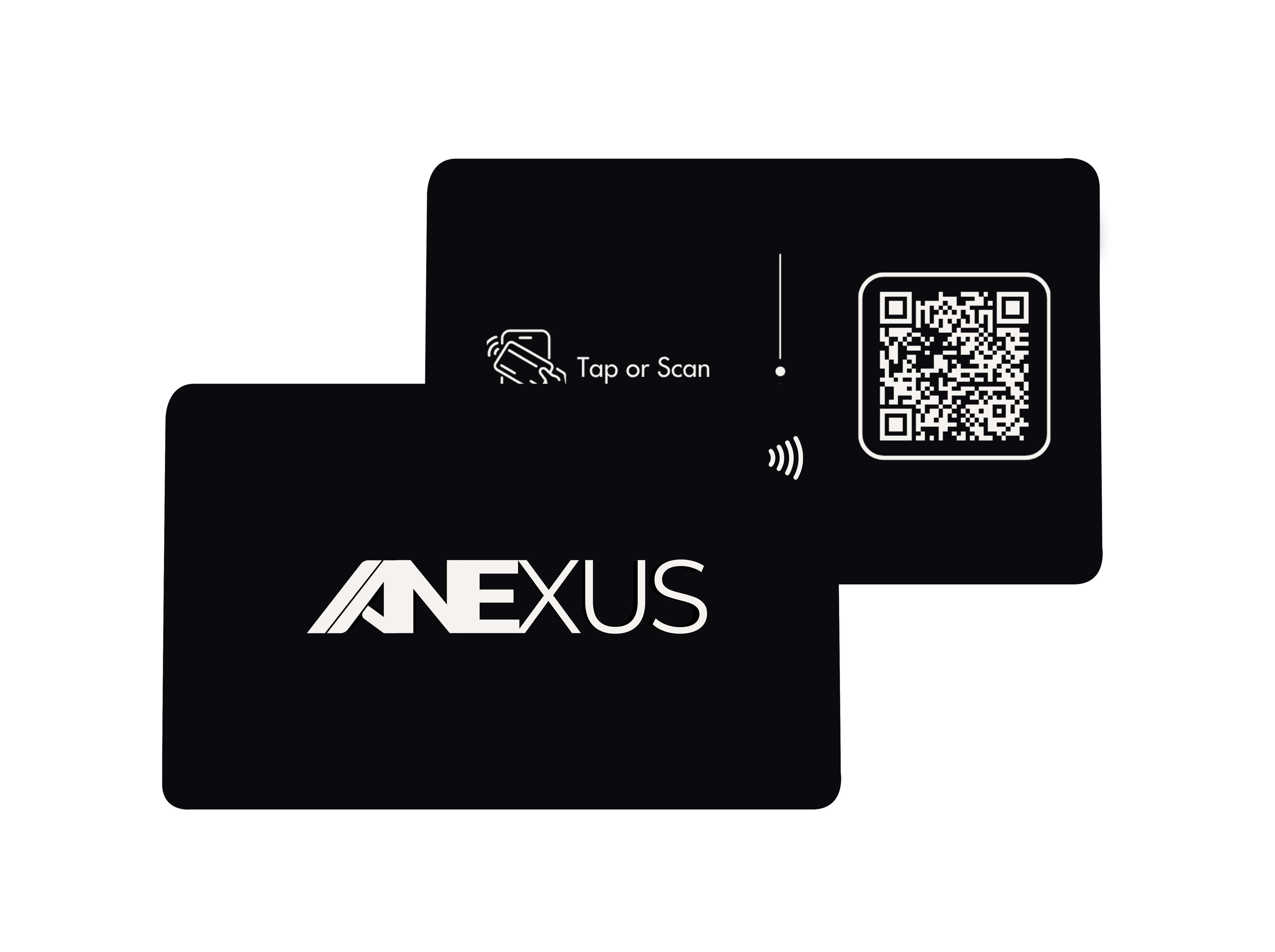 Anexus Connect Metal Black NFC card